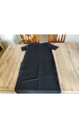 Robe noire transparente Zara Trafaluc T.M - Occasion en très bon état