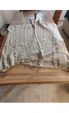 Gilet long Kalifornia Dream beige T.U - Occasion en très bon état