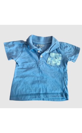 T-shirt garçon Kimadi bleu 18 mois - Occasion en très bon état