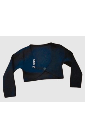 Gilet fille marine 3 ans - Occasion en très bon état