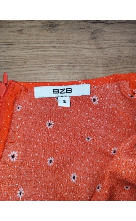 Combinaison Pantalon Rouge BZB – Taille S – Élégance en Viscose