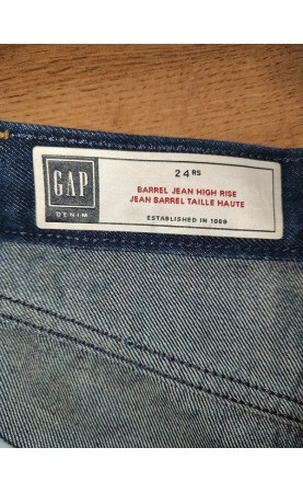 Jean Gap Denim Slim Taille Haute – Taille S – 100% Coton