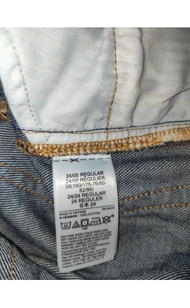Jean Gap Denim Slim Taille Haute – Taille S – 100% Coton