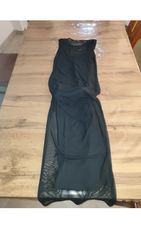 Robe Longue Zara Noire Taille S - Occasion en Excellent État