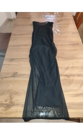 Robe Longue Zara Noire Taille S - Occasion en Excellent État